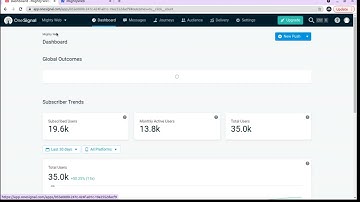 How to Integrate OneSignal on MightyWeb