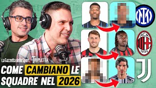 Come cambiano le squadre nel 2026 e il grande quiz di fine 2025! | La Tripletta