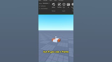 Roblox CFrame #roblox #robloxstudio  #robloxdevelopment  #tutorial #robloxedit #robloxdev #shorts