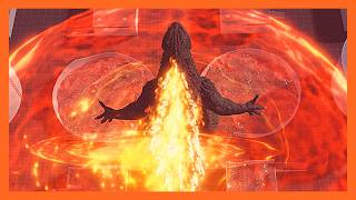 GODZILLA 2000 (EPIC ATOMIC PULSE & DESTRUCTIONS EFFECTS) - Roblox Age of Titans