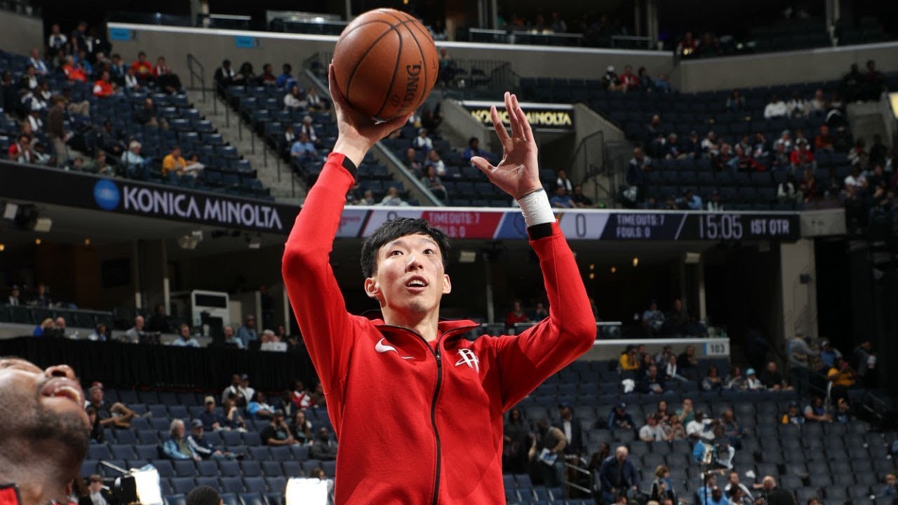 Rockets assignee Zhou Qi dominates the paint vs. Memphis - YouTube