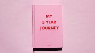 One Line A Day My 5 Year Journey 5 Yıllık Süresiz Ajanda Fabooks