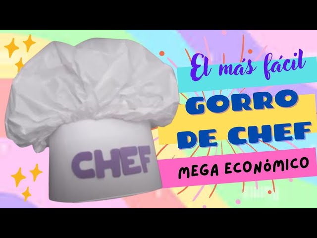 Cómo cuidar y planchar tu gorro de cocinero para conservarlo como el primer  día - GARRAMPA