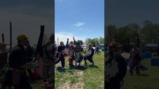 Amtgard battle game #amtgard #larp #dnd #cometrylarp #cosplay #sword #strategy #rpg #fyp #battle