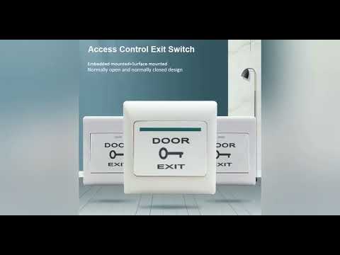 Electric Lock Exit Push Release Button Switch For Door Access Control Minimum Order Quantity 2 pcs