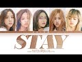 [Karaoke] BLACKPINK (블랙핑크) "STAY" (Color Coded Eng/Rom/Han/가사) (5 Members)