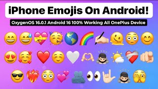 iOS 18 Emojis on OnePlus Android 16 | iOS Emojis On Android 2026 😱🔥 screenshot 4