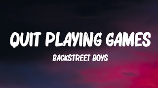 Backstreet Boys  Quit Playing Games with My Heart s