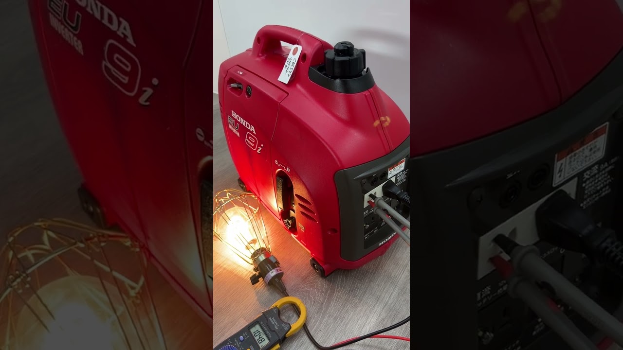 8657 - HONDA ホンダ インバーター発電機 EU9i☆GENERATOR☆軽量 