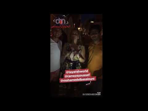 هنا شيحا بعد تصوير احد البرامج  