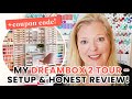 Dreambox 2 tour  my craft room setup  honest review  a coupon code