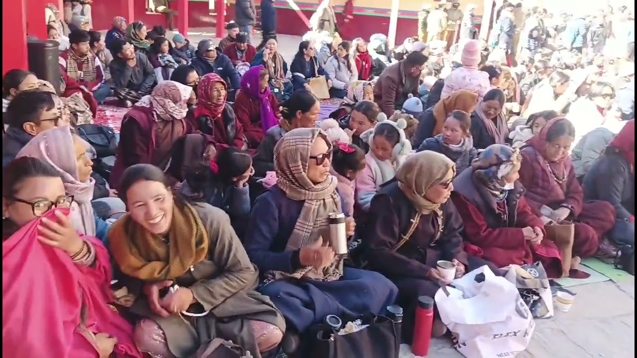 Today vlog at Matho Nagrang annual festival, part one #annualfestival# lehladakh