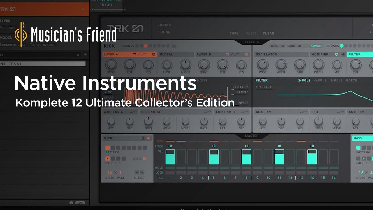 Native Instruments Komplete 12 Ultimate Collector's Edition - Overview and  Demo