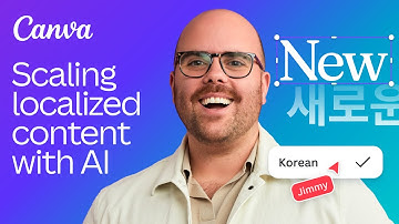 Scale global campaigns with AI translation & bulk creation | Canva AI demo