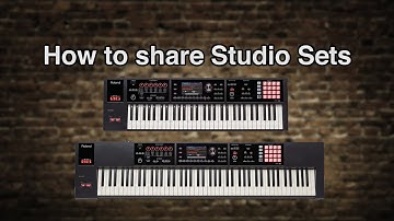 Roland FA-06/08 - How to share Studio Sets