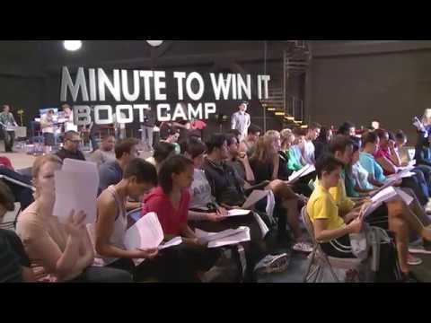 Minute To Win It  BOOTCAMP spot
