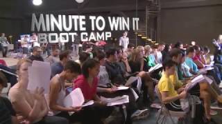 Minute To Win It  BOOTCAMP spot