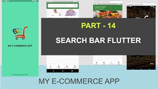 Search Bar Flutter to Select Products - 14 - Flutter Ecommerce App With Firebase
