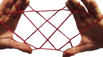 String Tricks! How To Make A Star With Center Diamond String Figure