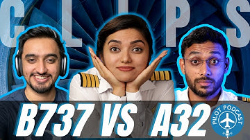 Type Rating Boeing B737 vs Airbus A320 | Pilot Podcast CLIPS