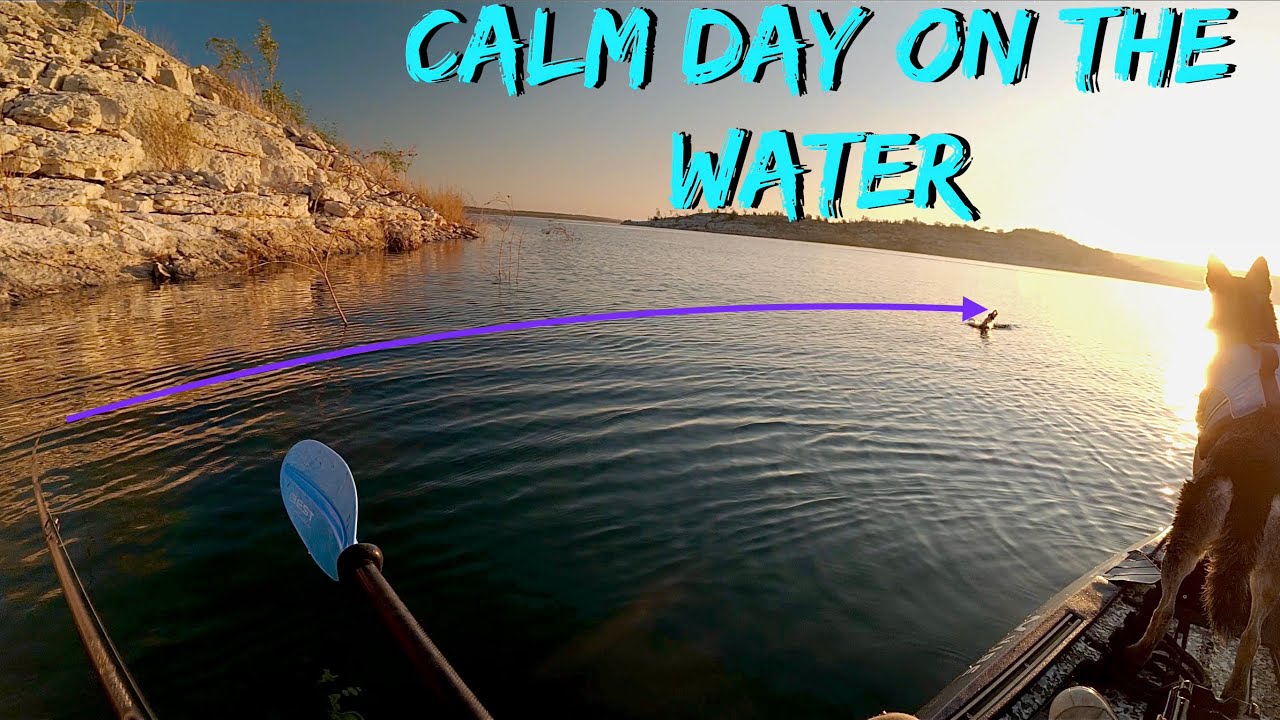 Bass Fishing On A Calm Day At Lake Amistad