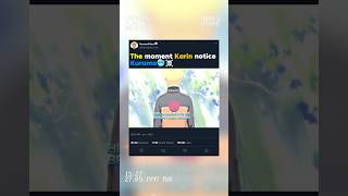 The Moment Karin Notice Kurama