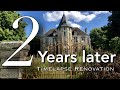 We bought an abandoned chateau then  now 2 year renovation in 20 minutes timelapse