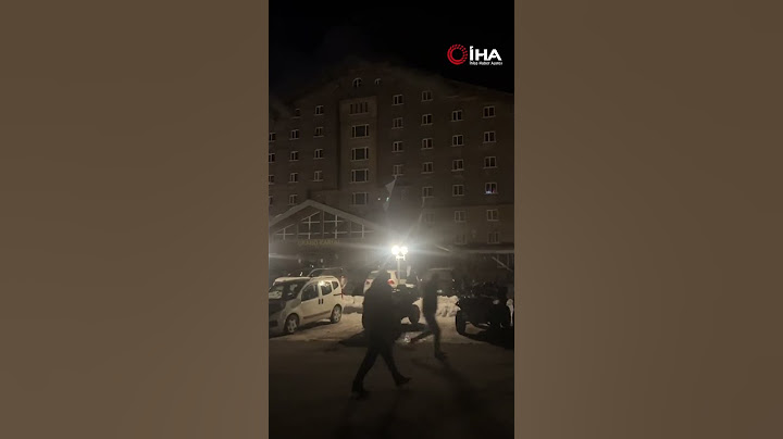 Kartalkaya'da otel yangınında can pazarı: Ölümden çarşaflarla kurtulmaya çalıştılar...