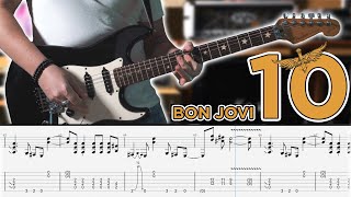 Download lagu Top 10 Riffs: BON JOVI | Guitar Pro