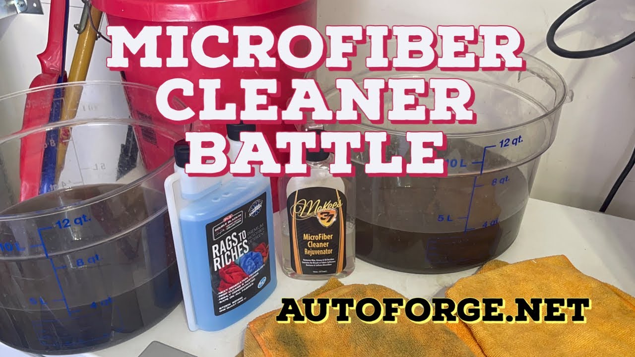 Microfiber Towel Cleaner/ McKee’s 37 VS P&S/ Which Cleaner Works Best