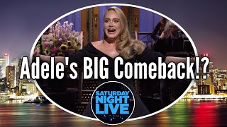 Famous Adele's BIG Comeback!? What Did She Reveal In Her Return to American Television at SNL? Profile