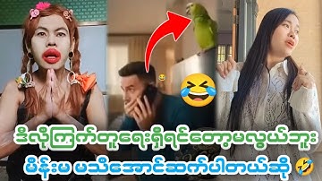 🤣ဆော်နဲ့ ဖုန်းခိုး ပြောတာ ကြက်တူရွေး ကြောင့်တိုင်ပတ်ပီ အကုန်ရီ နေရတယ်(Funny Reaction)