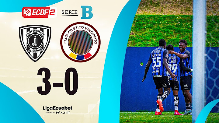 FULL RECAP: IND. JRS 3-0 ATL. VINOTINTO | ECUABET LEAGUE SERIES B - MATCHDAY 14