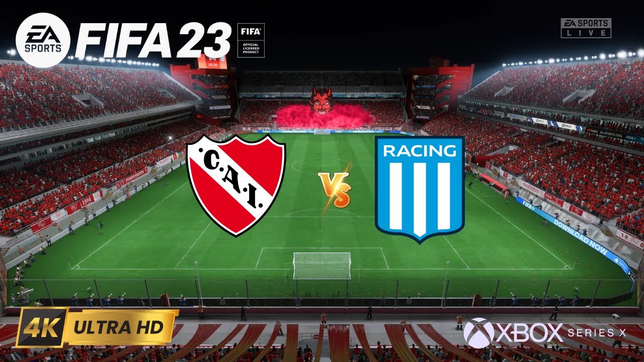 FIFA 23 INDEPENDIENTE vs RACING EL CLÁSICO DE AVELLANEDA NEXT GEN