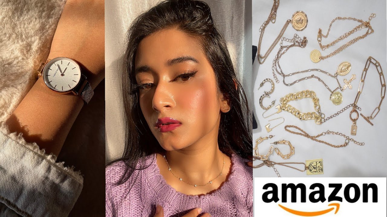 Affordable Dainty Jewelry from Amazon Haul YouTube