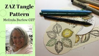 Tangle Art Lesson ZAZ Pattern #274