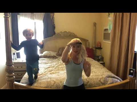 Morning wake up dance party MOM AND SON