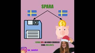 Swedish word of the day: Spara @FunSwedish