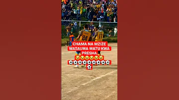 CHAMA NA MZIZE HII MIJAMAA NI HATARI SANA 