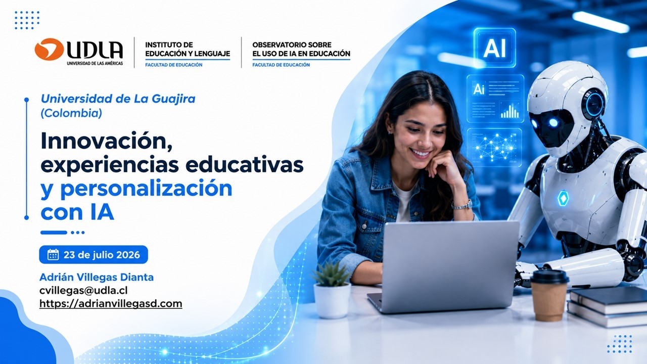 Innovación, experiencias educativas y personalización con IA – Universidad de La Guajira – 23.70.23