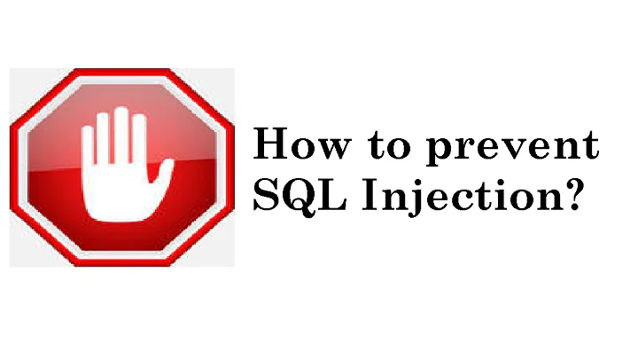 IQ 27: How to prevent SQL Injection?