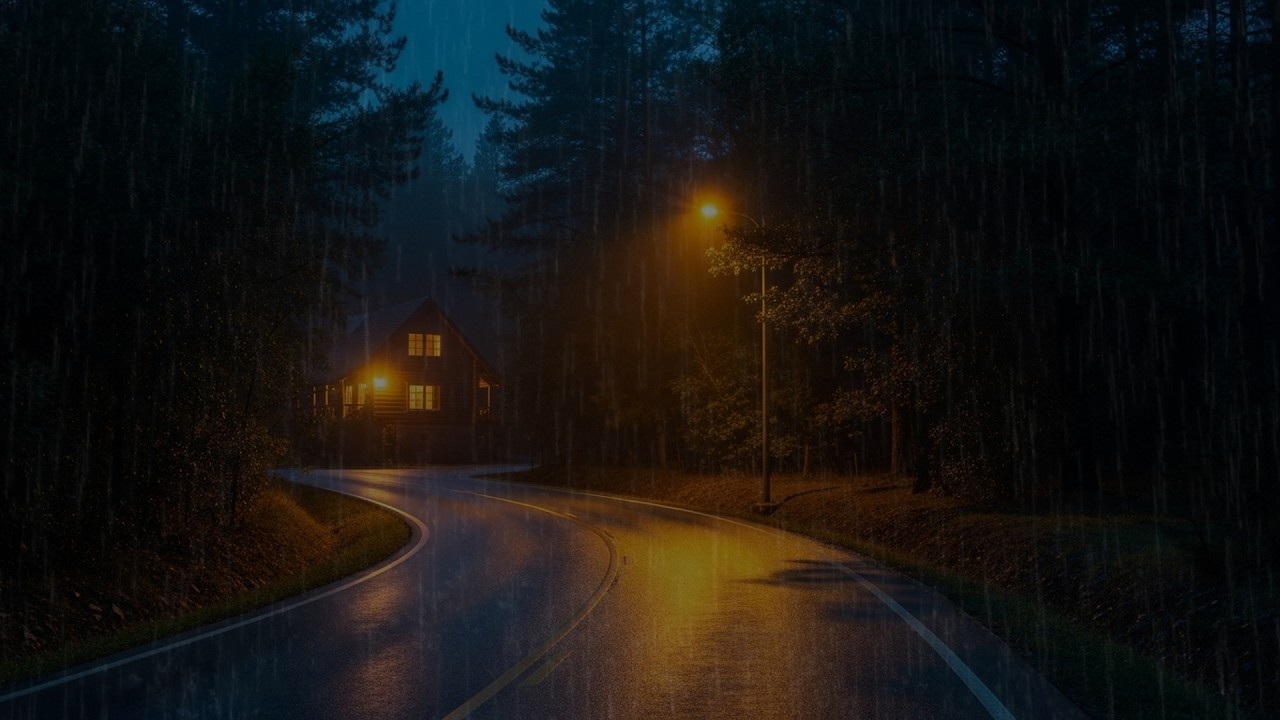 Heavy Rain Sounds for Sleeping 🌧️ – Intense Rainfall Audio to Calm the Mind 💤