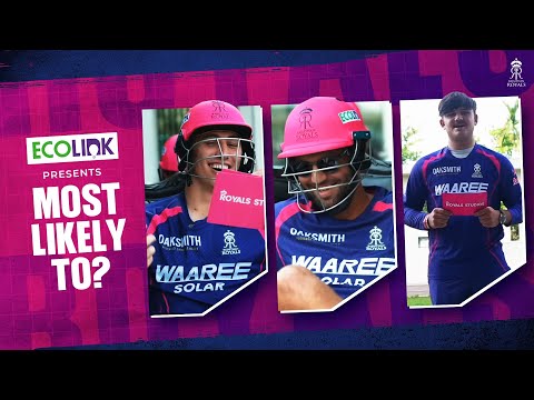 Most Likely To ft. Don, Lhu & Nandre | Rajasthan Royals | IPL 2026