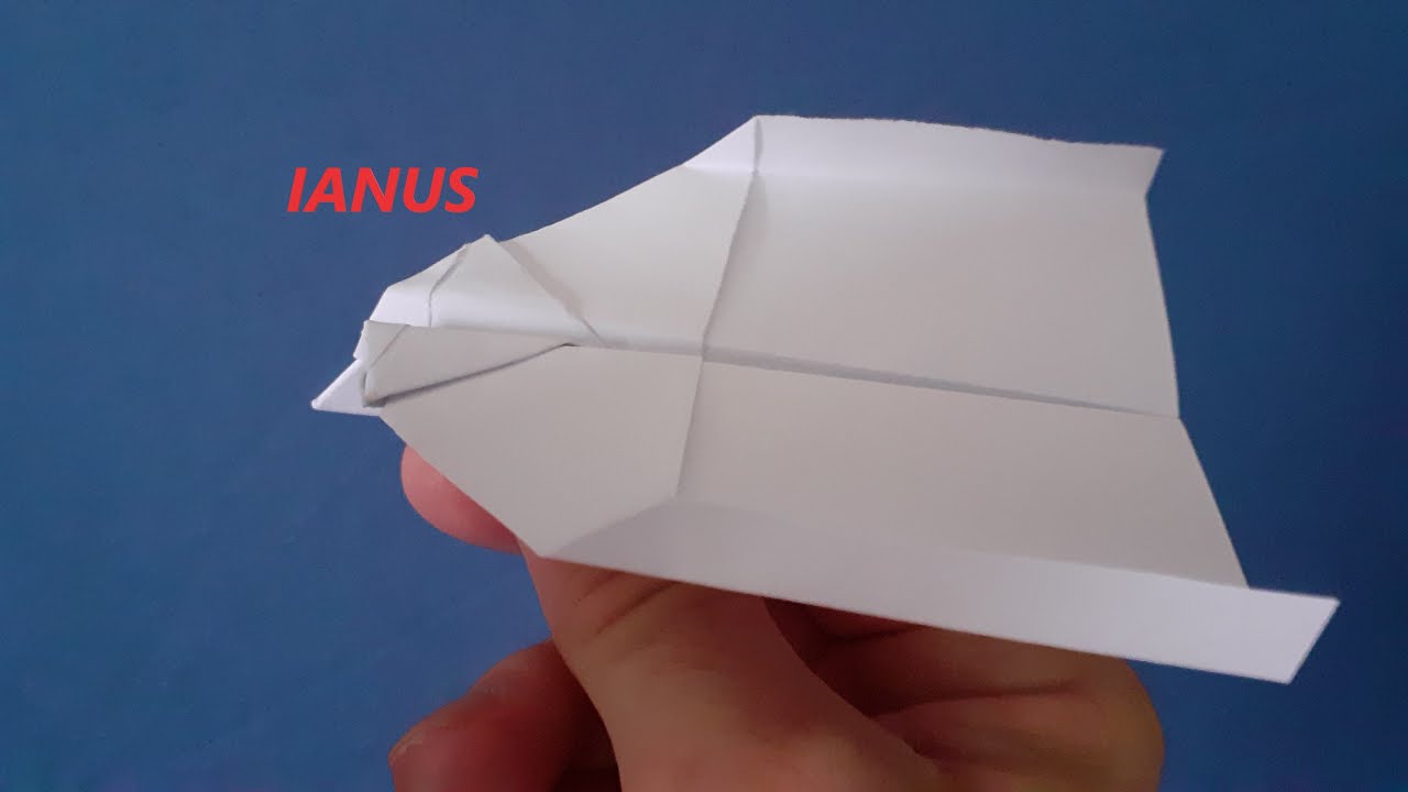 Shocking paper airplanes  33-35. - IANUS - TUTORIAL
