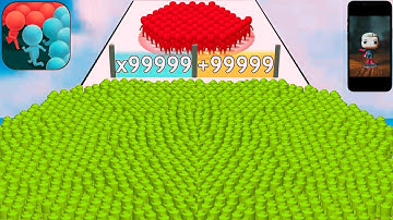 Big Satisfying Mobile Game Count Masters Top Free Gameplay Walkthrough Android iOS Max Speed Run Kem