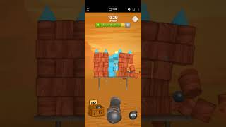 YouTube Playables Cannon Balls 3D Gameplay Android screenshot 5