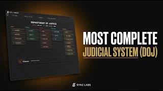 Department of Justice (DOJ)— Complete Judicial System for FiveM [QB/ESX/QBX]