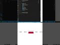Creative Menu Tabs with HTML & CSS Only Pt2😍 #shorts