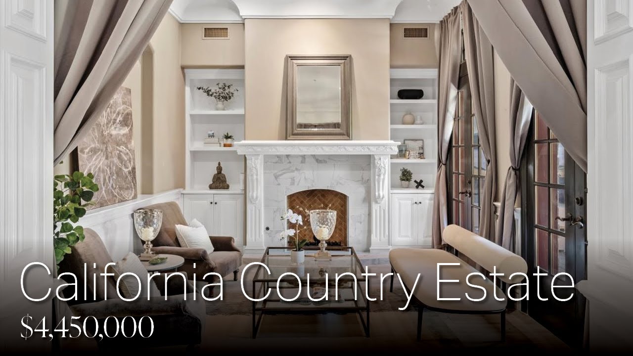 Explore a $4,450,000 California Country Estate in Poway