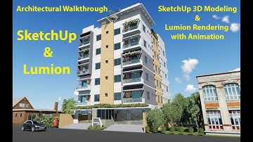 Sketchup 3D Model | Lumion rendering & animation | Architectural animation in lumion